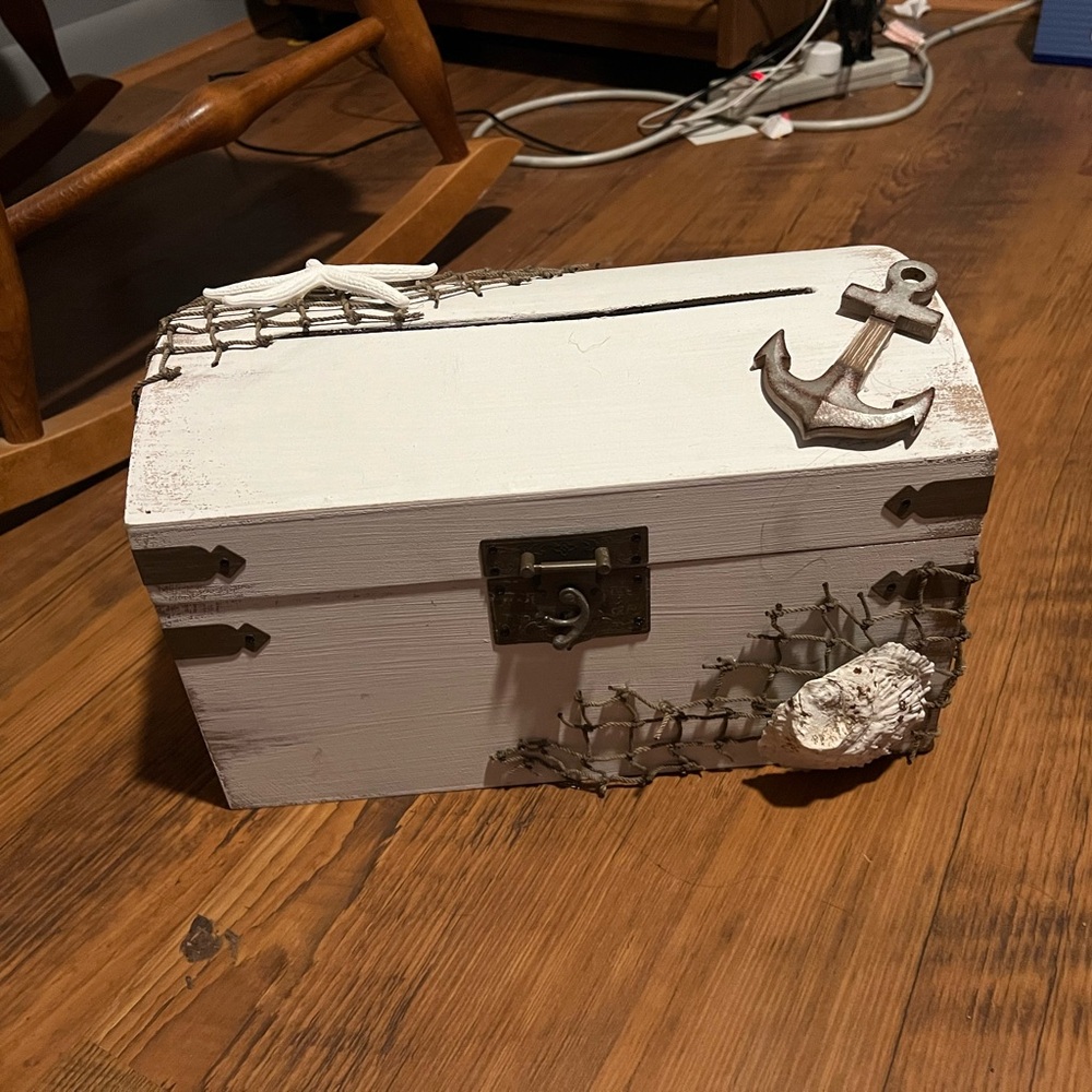 Custom wedding card box
